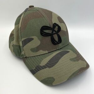 Aritzia TNA Camo Black Logo Baseball Hat